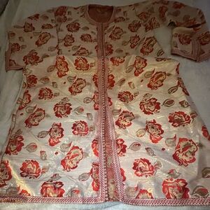 Moroccan Kaftan (caftan) Beautiful Handmade Golden XXL 2XL
